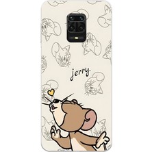 Manitoba Xiaomi Redmi Note 9 Pro Uyumlu Baskılı Yumuşak Silikon Şeffaf Telefon Kılıfı