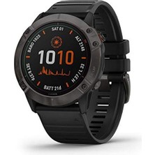 Garmin Fenix ​​6s Pro, Premium Çoklu Spor Gps Saati, Daha Küçük Boyutlu, Haritalama, Müzik, Derece Ayarlı Hız Yönlendirmesi ve Nabız Ox Sensörleri Özelliklerine Sahiptir, Siyah (R...