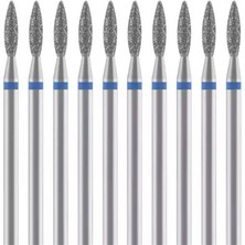 Ellea Nail 10LU Ateş Mavi Elmas Freze Uç