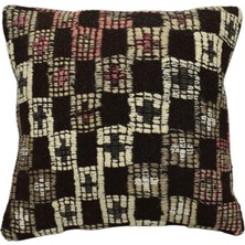 Kilim Antik El Dokuma Dekoratif Kilim Kırlent Yastık Kılıfı 1188 - Yeni - Çok Renkli