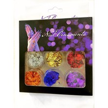 Ellea Nail 6'lı Parçalı Folyo Seti