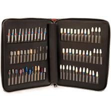 Ellea Nail 72 Parça Çelik ve Seramik Freze Uç Seti