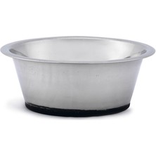 Lvsqvr Beeztees Köpek Mama Su Kabı, Kaymaz Tabanlı, Paslanmaz Çelik, 16CM, 900ML