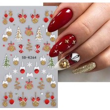 Ellea Nail 5D-K264 Kabartmalı Tırnak Stıcker