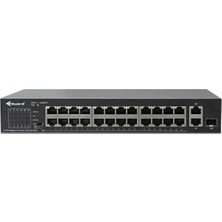 Vguard VG-SW1024P-225 24 Port 225W 10/100MBPS Poe Yönetilemez Switch