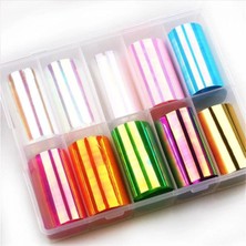 Ellea Nail M-15 10'lu Tırnak Folyo Seti