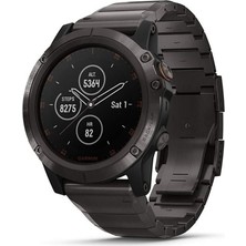 Garmin Fenix 5x Plus, Üstün Çoklu Spor Gps Akıllı Saat, Renkli Topo Haritaları ve Pulse Ox, Kalp Atış Hızı Izleme, Müzik ve Temassız Ödeme Özelliklerine Sahip,...