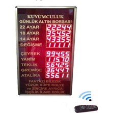 sanec kuyumcu altın  panosu (kasa ölçüsü: 70x40 cm)
