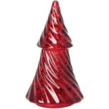 Hutschenreuther Christmas Love 11CM Cam Figür Ağaç-Kırmızı