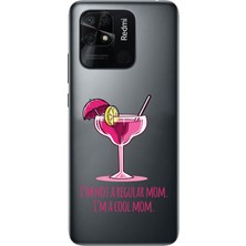 Manitoba Xiaomi Redmi 10C Uyumlu Baskılı Yumuşak Silikon Şeffaf Telefon Kılıfı