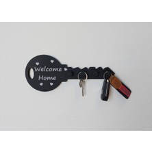 Antilop Welcome Home Anahtar Şeklinde Duvar Anahtarlığı – 3D Baskı Dekoratif Anahtarlık Askısı