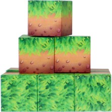 Sinerjim Megacraft 9 Parça Çimenli Toprak Blok