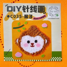 NT Çocuklar Için Başlangıç Keçe Şablonlu Işleme Hobi Seti