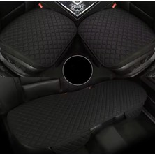 Rebols Tay Tüyü Cepli Oto Koltuk Minder Seti - Koltuk Koruma Kılıfı (3'lü Set)