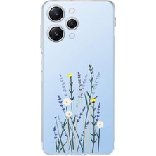 Manitoba Xiaomi Redmi 12 Uyumlu Baskılı Yumuşak Silikon Şeffaf Telefon Kılıfı