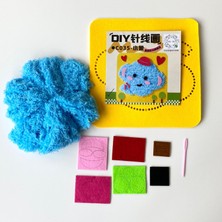 NT Çocuklar Için Başlangıç Keçe Şablonlu Işleme Hobi Seti No:9