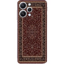 Manitoba Xiaomi Redmi 12 Uyumlu Baskılı Yumuşak Silikon Şeffaf Telefon Kılıfı