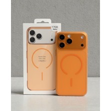 Kılıf House Iphone Uyumlu Altı Açık Mat İnce Magsafe Destekli Kılıf