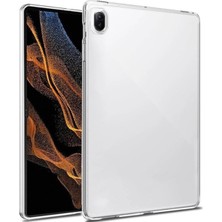 Forzacase Huawei Matepad Se 11 Inch ile Uyumlu Silikon Kılıf Şeffaf - FC013