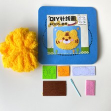 NT Çocuklar Için Başlangıç Keçe Şablonlu Işleme Hobi Seti No:10