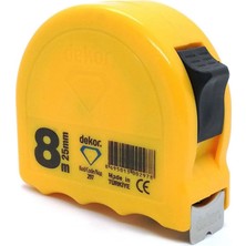 Dekor 8X25 Şerit Metre