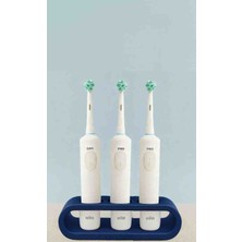 Hanart Elektronik Diş Fırçası Standı 3 Lü Lacivert