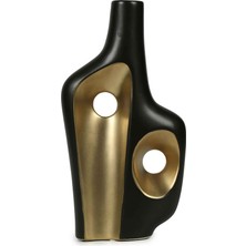 Vitale Nature Seramik Kısa Vazo 16X6.5X31 cm AK.KW0009