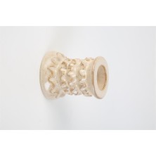 Vitale Seramik Dalgalı Mumluk 9*9*10 cm AK.LB0015