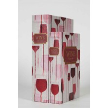 Vitale Wine Kitap Kutu 30*21*7 cm AK.JI0051