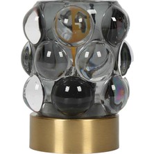 Vitale Bologna Gri LED Fener 9*9*11 cm AK.KI0035