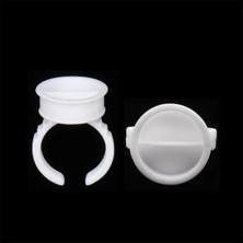 Ellea Nail Ellea Ipek Kirpik ve Kalıcı Makyaj Işlemlerinde Kullanılan Bölmeli Yüzük 100'LÜ