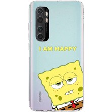 Manitoba Xiaomi Mi Note 10 Lite Uyumlu Baskılı Yumuşak Silikon Şeffaf Telefon Kılıfı