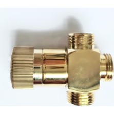 Meriva MR86 Gold Altın Banyo Robot Duş Seti Yönlendirici Musluk