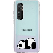 Manitoba Xiaomi Mi Note 10 Lite Uyumlu Baskılı Yumuşak Silikon Şeffaf Telefon Kılıfı