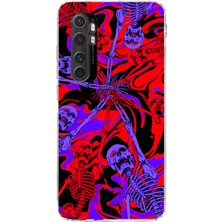 Manitoba Xiaomi Mi Note 10 Lite Uyumlu Baskılı Yumuşak Silikon Şeffaf Telefon Kılıfı