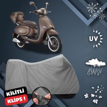 ULTRASHOP Arora Cappucino 125  Su Geçirmez Motosiklet Brandası Dış Mekan Motosiklet Örtüsü