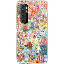 Manitoba Xiaomi Mi Note 10 Lite Uyumlu Baskılı Yumuşak Silikon Şeffaf Telefon Kılıfı