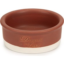 Sptrns Beeztees Dbl Kedi Mama Su Kabı, Seramik, Mat Kiremit, 12CM, 300ML