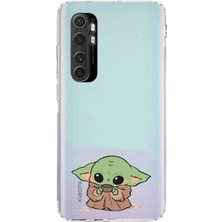 Manitoba Xiaomi Mi Note 10 Lite Uyumlu Baskılı Yumuşak Silikon Şeffaf Telefon Kılıfı