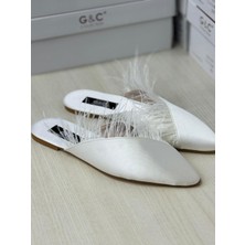 Miss Ayza Gc 174 Hediyelik, Çeyizlik, Jurdanlı Sivri Burun Kadın Ev Terliği