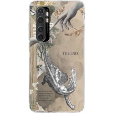 Manitoba Xiaomi Mi Note 10 Lite Uyumlu Baskılı Yumuşak Silikon Şeffaf Telefon Kılıfı