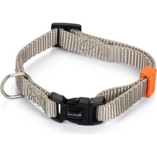 Sptrns Beeztees Köpek Boyun Tasması, Açık Gri, 20-30CM