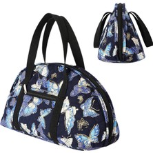 Yumakça Örgü Çantası, Çok Amaçlı El Çantası, Organizer Çanta LE15 Lacivert