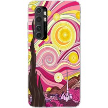 Manitoba Xiaomi Mi Note 10 Lite Uyumlu Baskılı Yumuşak Silikon Şeffaf Telefon Kılıfı