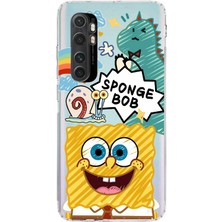 Manitoba Xiaomi Mi Note 10 Lite Uyumlu Baskılı Yumuşak Silikon Şeffaf Telefon Kılıfı