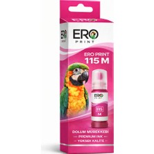 Ero Print EPSON EcoTank L8160 Muadil Kırmızı Mürekkep 70ML