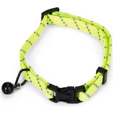 Sptrns Beeztees Kedi Boyun Tasması, Zilli, Sarı, 24,5-33CM