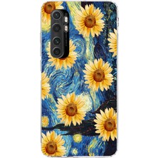 Manitoba Xiaomi Mi Note 10 Lite Uyumlu Baskılı Yumuşak Silikon Şeffaf Telefon Kılıfı
