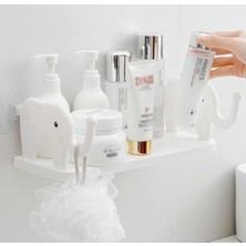 Zenvia Fil Desenli Yapışkanlı Çok Amaçlı Raf (ZNV-5456)