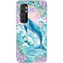 Manitoba Xiaomi Mi Note 10 Lite Uyumlu Baskılı Yumuşak Silikon Şeffaf Telefon Kılıfı